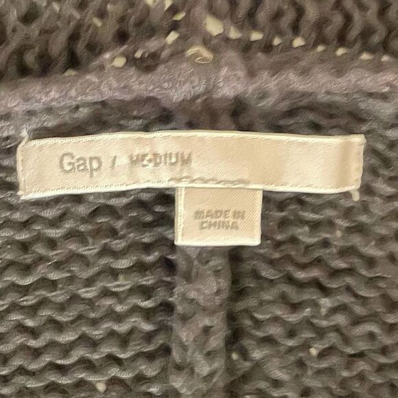 Gap Black Knit Sweater Vest medium - Picture 6 of 11